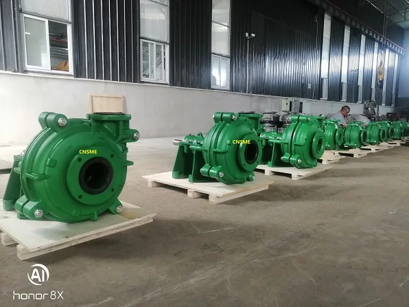 10 Units of Slurry Pumps with Pump Parts for South America